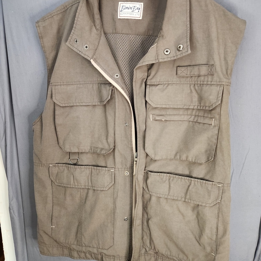 Men's Earthy Tone Utility Vest